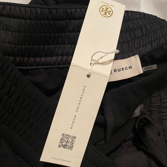 Tory Burch Black Jersey Ankle Pants Size 10 NWT $448 - Picture 6 of 6